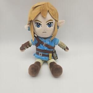 Legend Of Zelda Breath Of The Wild Link Plush Stuffed Toy Nintendo Doll